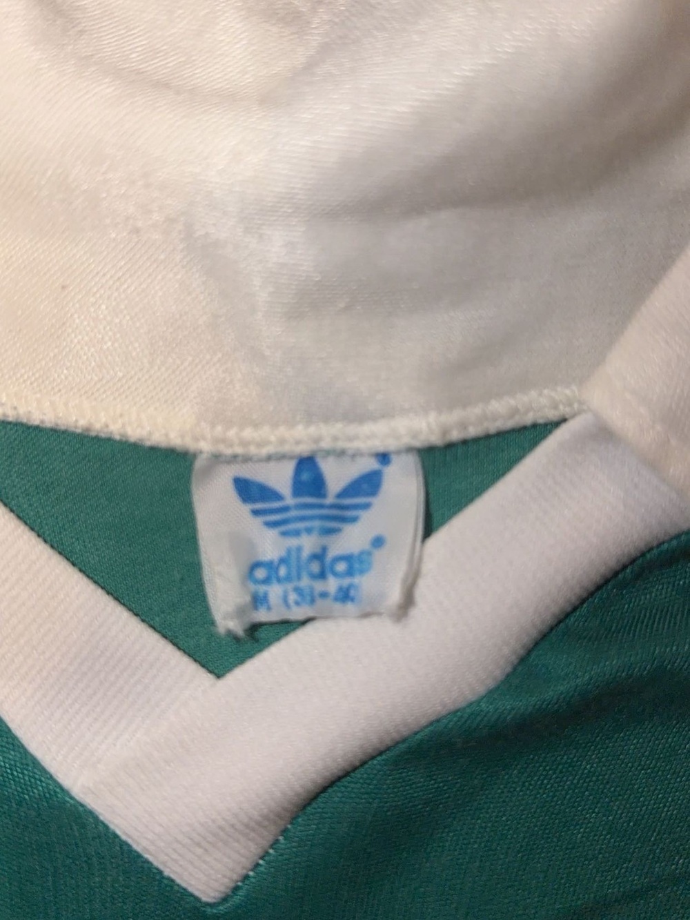 adidas Teal Green Long-Sleeve 'Piston' Soccer Top with White Accents - Picture 3 of 5